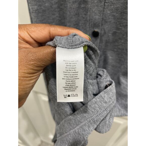 RAG & BONE Mac Midi Tank Dress in Heather Gray Sz S - Picture 9 of 11